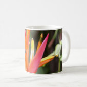 Mug Fleur d'oiseau de paradis orange hawaïenne (Devant droit)