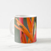 Mug Fleur d'oiseau de paradis orange hawaïenne (Devant gauche)