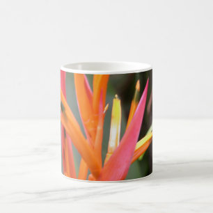 Mug Fleur d'oiseau de paradis orange hawaïenne