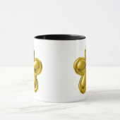 MUG FLEUR D'OR AVEC DIAMONDE (Centre)