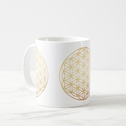 Mug Fleur d'or vivant (Devant gauche)
