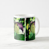 Mug Fleur d'orchidée blanche (Devant droit)