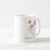 Mug Fleur du mois de naissance Cosmos (Devant droit)