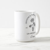 Mug Fleur du mois de naissance d'aster de septembre de (Devant droit)