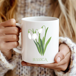 Mug Fleur du mois de naissance de mai Muguet