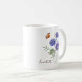 Mug Fleur du mois de naissance de Morning Glory (Devant droit)