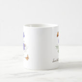 Mug Fleur du mois de naissance de Morning Glory (Centre)