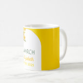 Mug Fleur du mois de naissance mars Daffodique personn (Devant droit)