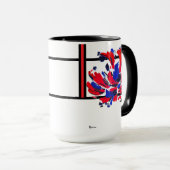 Mug Fleur éclatée (Devant droit)