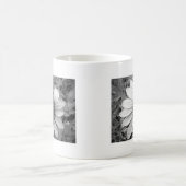 Mug Fleur en noir et blanc (Centre)