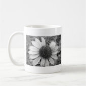 Mug Fleur en noir et blanc (Gauche)