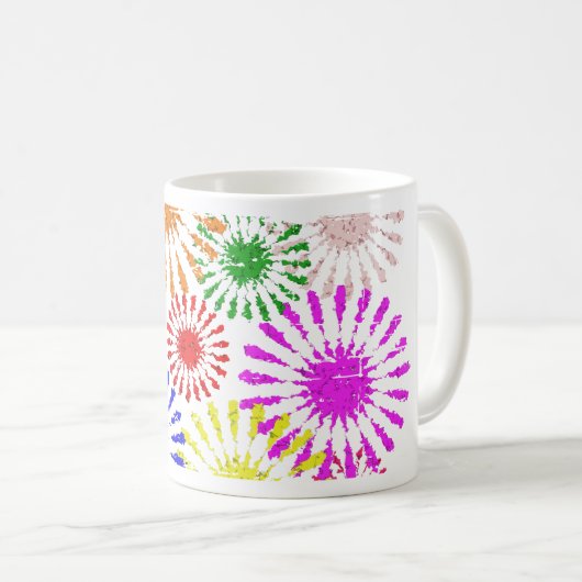 Mug Fleur en panne (Devant droit)