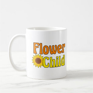 Mug Fleur Enfant mignonne Tournesol Hippie Enfants