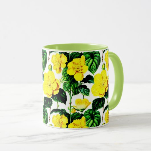 Mug Fleur esthétique (Devant droit)