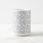 Mug Fleur et oiseaux Motif sans couture (Centre)