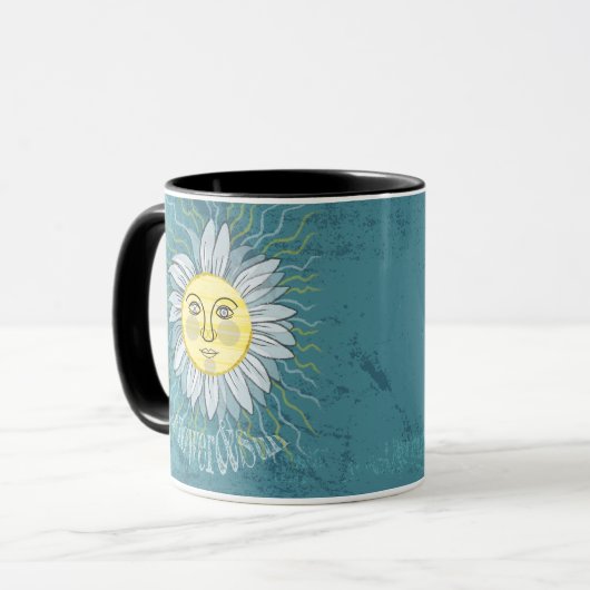 Mug Fleur et soleil - Nature (Devant gauche)