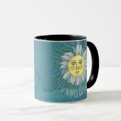 Mug Fleur et soleil - Nature (Devant droit)