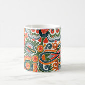 Mug Fleur Ethnique Ukrainienne, Marque Dessinée À La M (Centre)