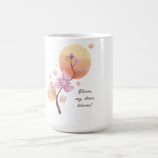 Mug Fleur fleurie mère Jour (Centre)