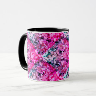 Mug Fleur floral beige jaune orangé fleurs fleur fleur