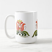Mug Fleur folklorique hongroise (Gauche)