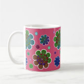 Mug Fleur fractale deux (Gauche)