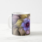 Mug Fleur fractale étonnante (Devant gauche)