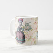 Mug Fleur française Paris Tea Party Marie Antoinette (Devant gauche)