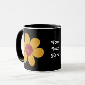 Mug fleur funky (Devant gauche)