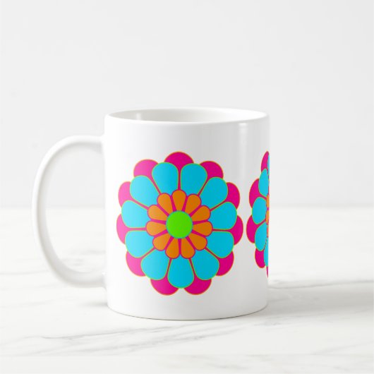 Mug Fleur Funky Power Bloom III (Gauche)