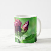 Mug Fleur Gentienne personnalisée (Devant droit)