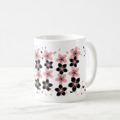 Mug Fleur gothique de cerise (Devant droit)
