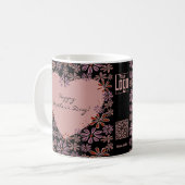 Mug Fleur Heart Happy Mother's Day (Devant gauche)