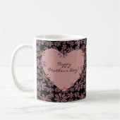 Mug Fleur Heart Happy Mother's Day (Gauche)