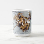 Mug Fleur Hortensia sur la neige (Centre)