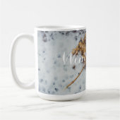 Mug Fleur Hortensia sur la neige (Gauche)