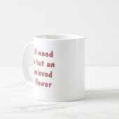 Mug Fleur inconnue (Devant gauche)