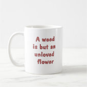 Mug Fleur inconnue (Gauche)