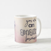 Mug Fleur Inspirante (Devant droit)