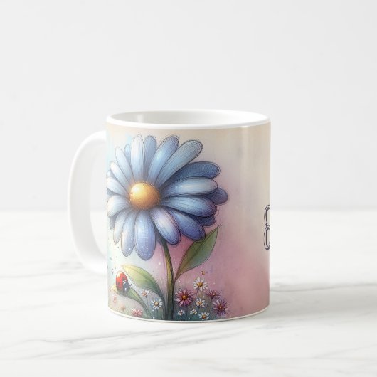 Mug Fleur Inspirante (Devant gauche)