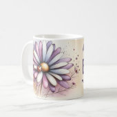 Mug Fleur Inspirante (Devant gauche)