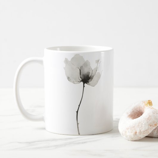 Mug Fleur intemporelle (Avec donut)