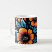 Mug Fleur Intérieure (Devant gauche)