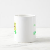 Mug Fleur jaune de ketmie d'îles hawaïennes (Centre)