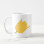 Mug fleur jaune de tulipe (Gauche)