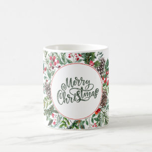 Mug Fleur Joyeux Noël