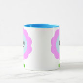 MUG FLEUR KAWAII BLEU VIOLET (Centre)