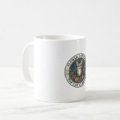Mug Fleur Langage Chat Chat Graphique Tee Art - Fleur  (Devant gauche)