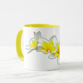 MUG FLEUR LAOTIENNE DOK CHAMPA - PLUMERIA RUBRA (Devant gauche)