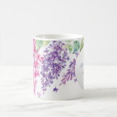 Mug Fleur Lilac de printemps Mariage floral (Centre)